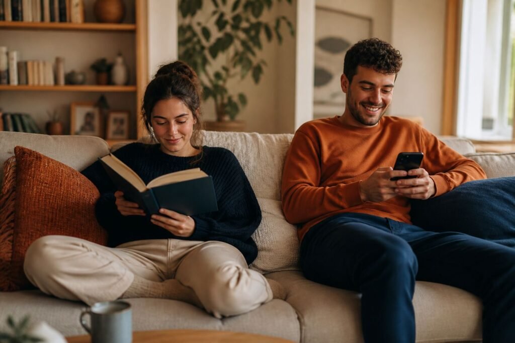 An introvert vs extrovert